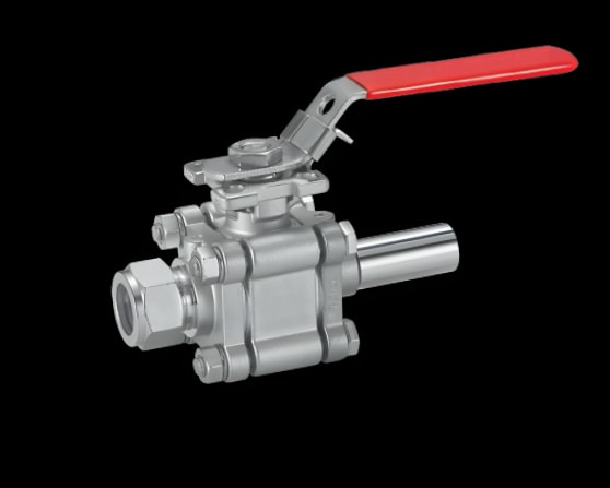 3-Piece Ball Valve – Butt Weld/Compression – PN63