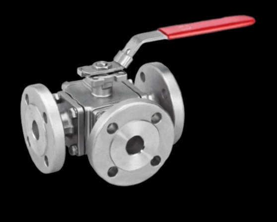 3-Way Ball Valve – Flanged PN16