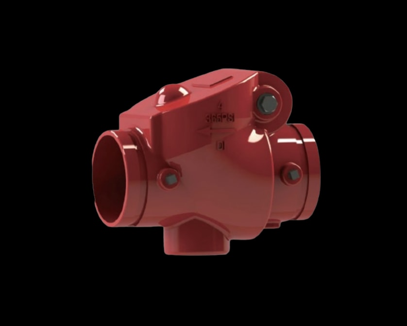 Swing Check Valve – Grooved