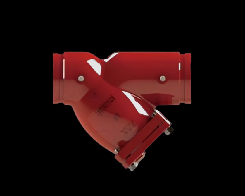 Y-strainer – Grooved
