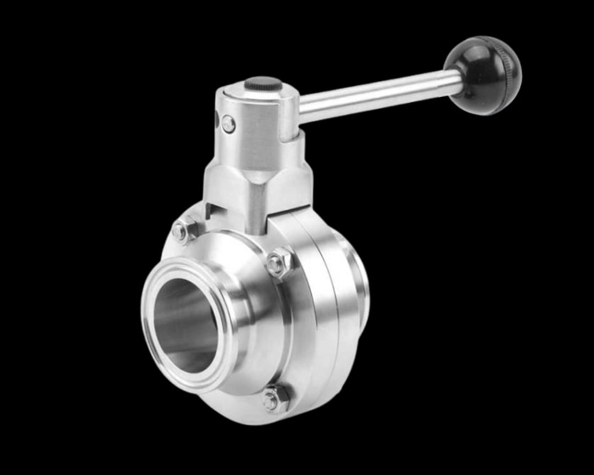 Sanitary butterfly Valve – Tri-Clamp