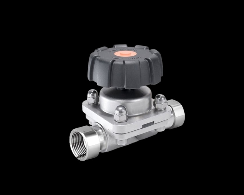 Sanitary Manual Diaphragm Valve – Female Threaded