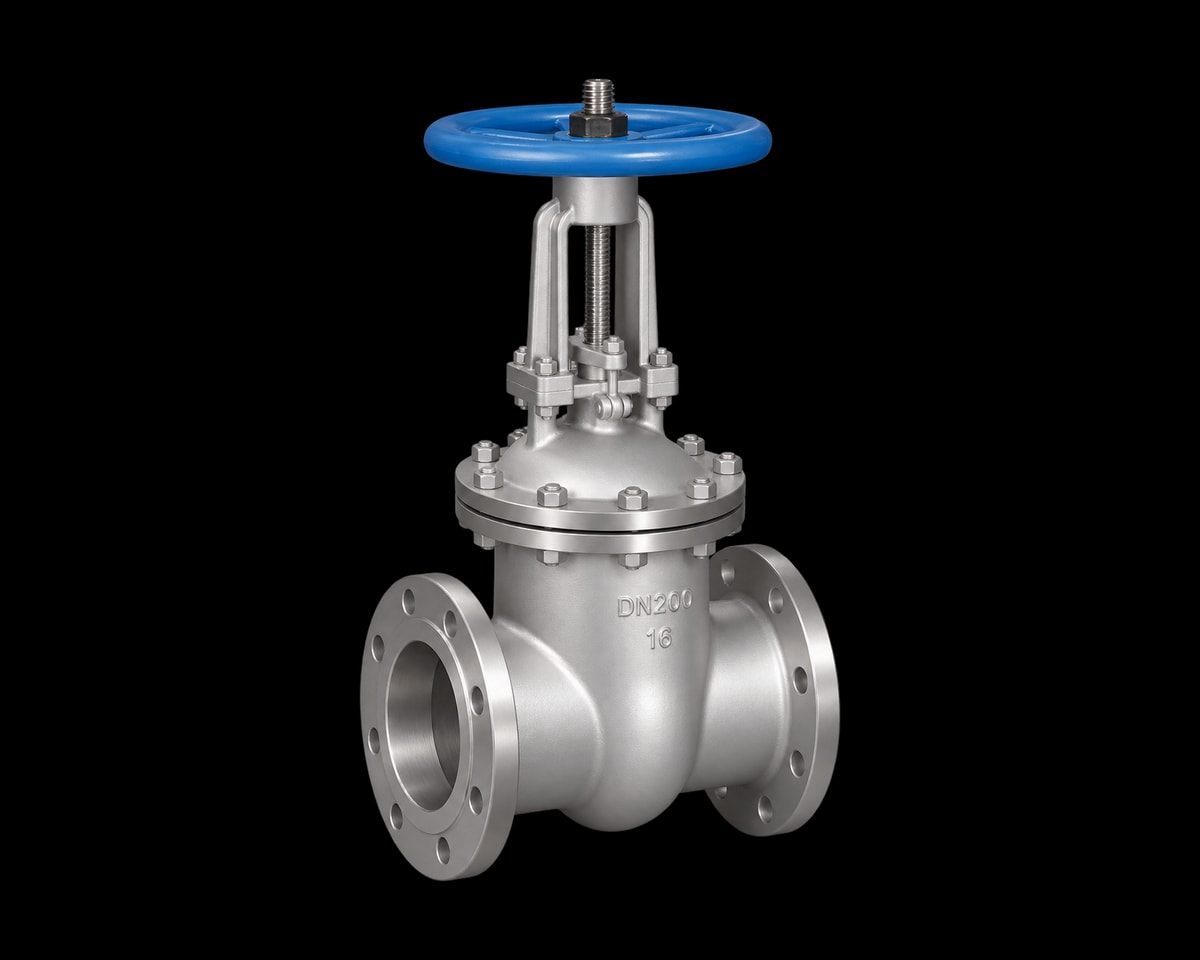 Stainless Steel Flanged Gate Valve, Nordic Valves model 3665
