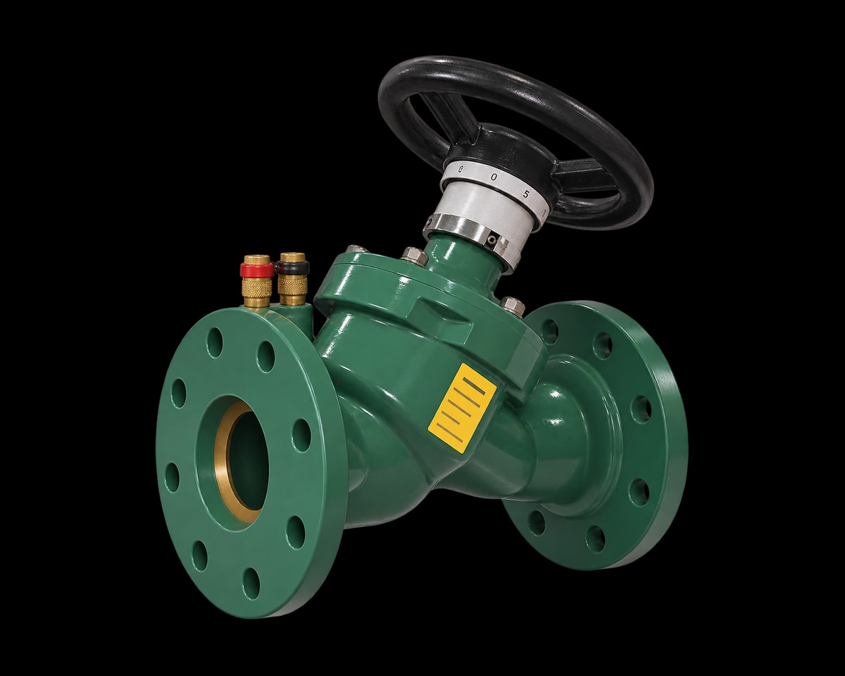 Fixed Orifice Double Regulating Valve, Nordic Valves model 1209