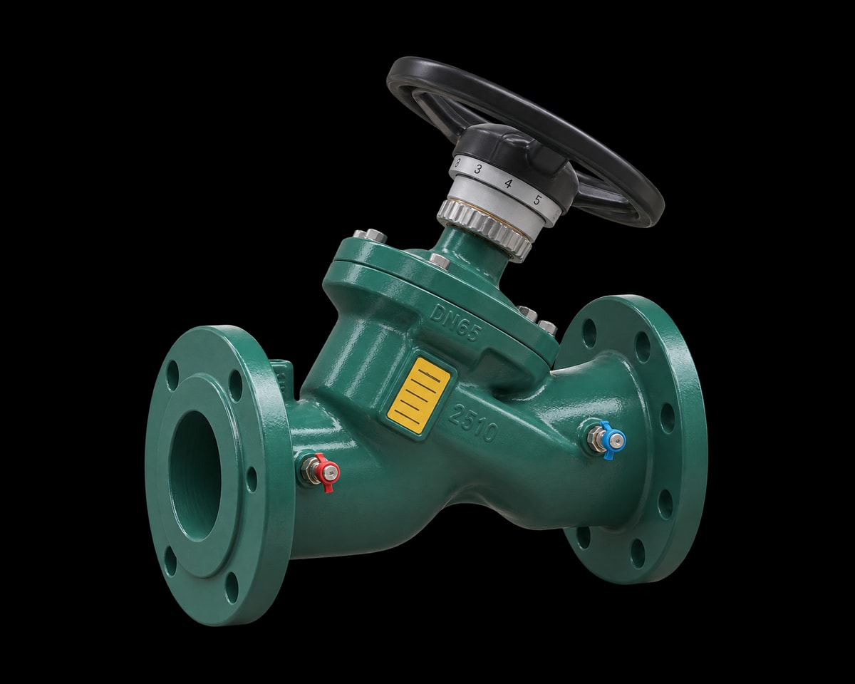 Variable Orifice Double Regulating Valve, Nordic Valves model 1210