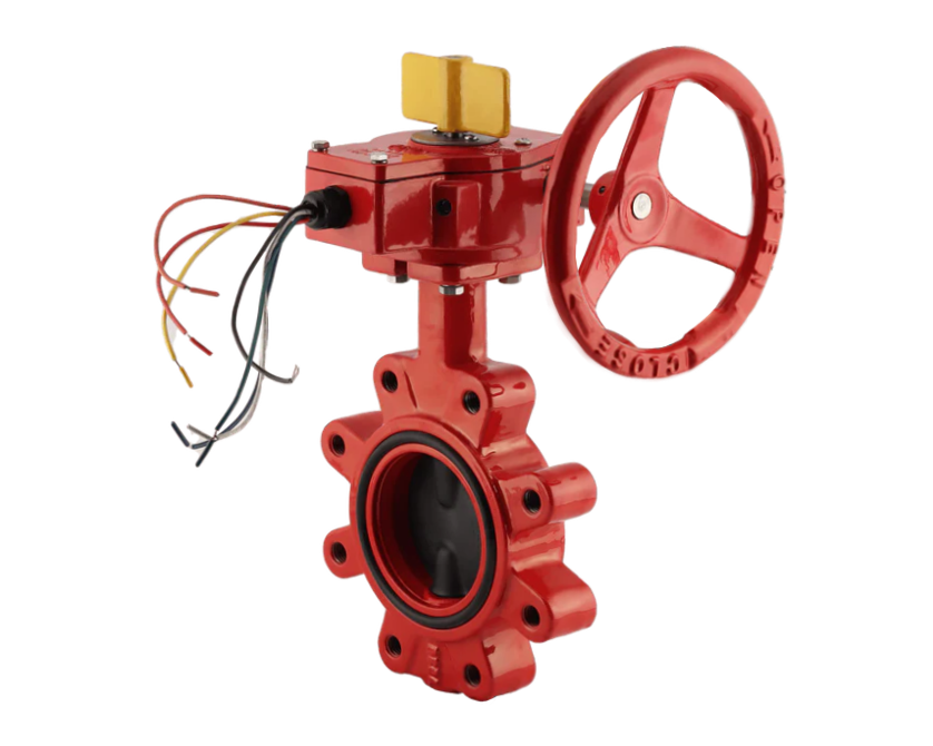 Butterfly Valve with Supervisory Switch – LUG