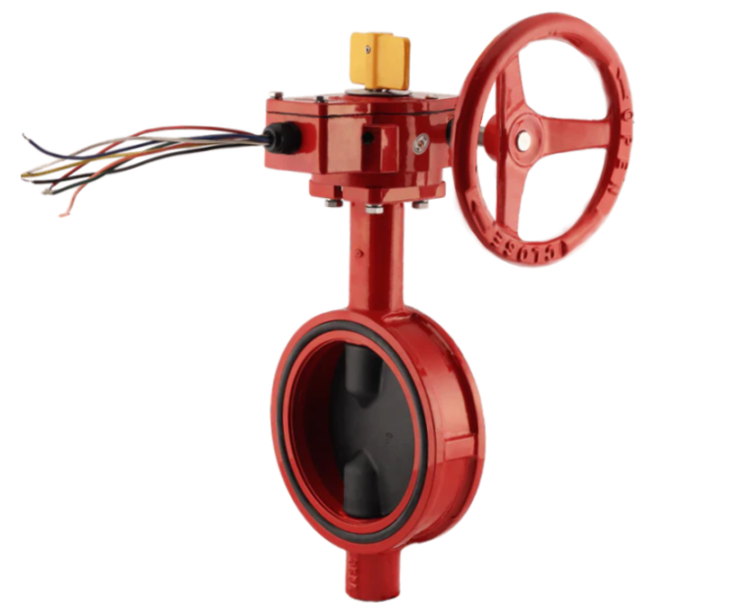 Butterfly Valve with Supervisory Switch – Wafer