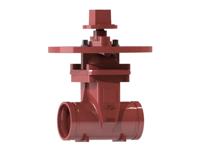 Gate Valve – NRS Type – Grooved