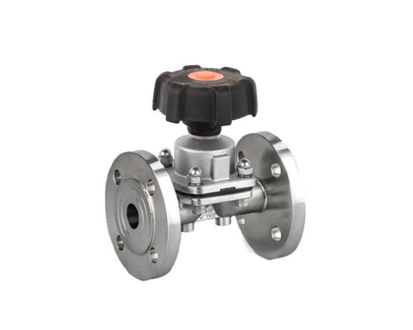 Sanitary Manual Diaphragm Valve – Flanged