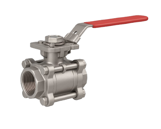 3-Piece Ball Valve – Threaded – PN63