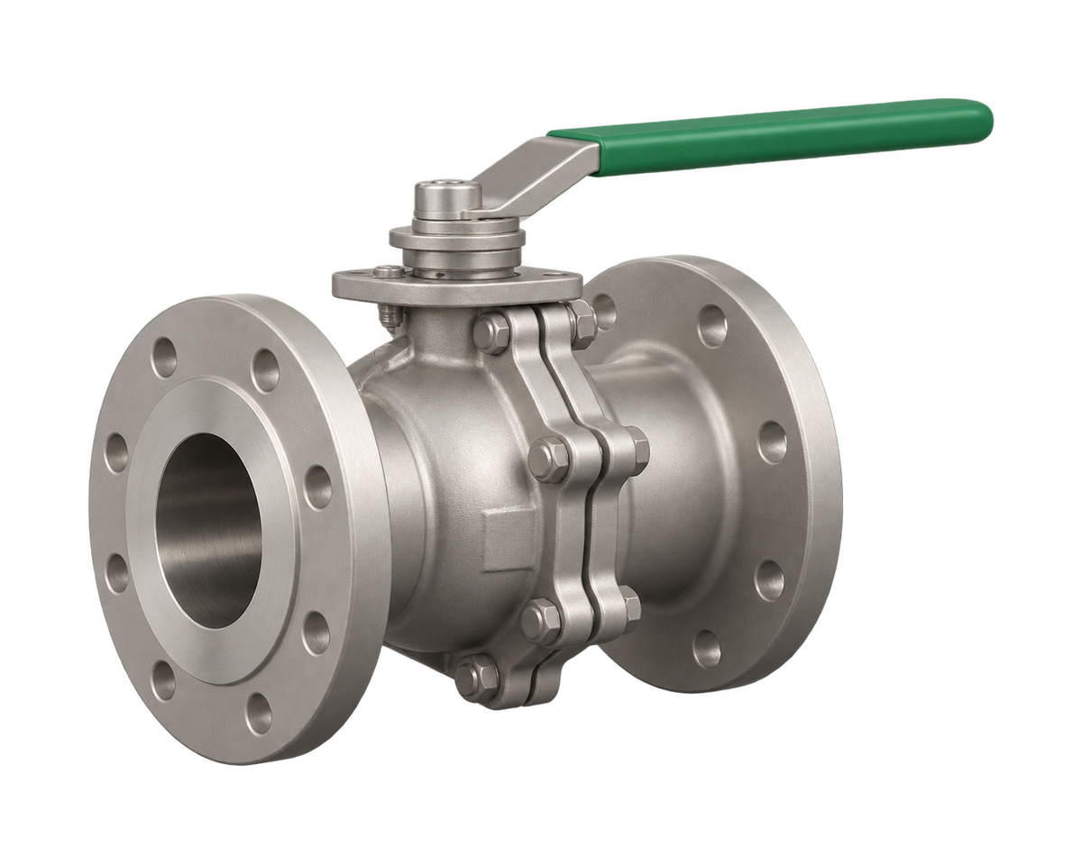 Stainless Steel Flanged Ball Valve, Nordic Valves model 4182