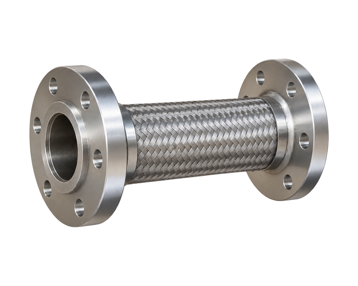 Stainless Steel Flanged Flexible Hose, Nordic Valves model GF600