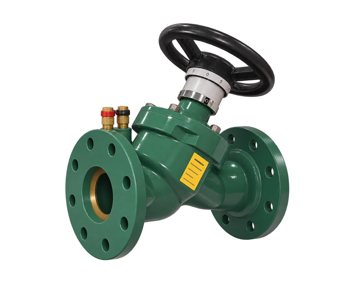 Fixed Orifice Double Regulating Valve, Nordic Valves model 1209