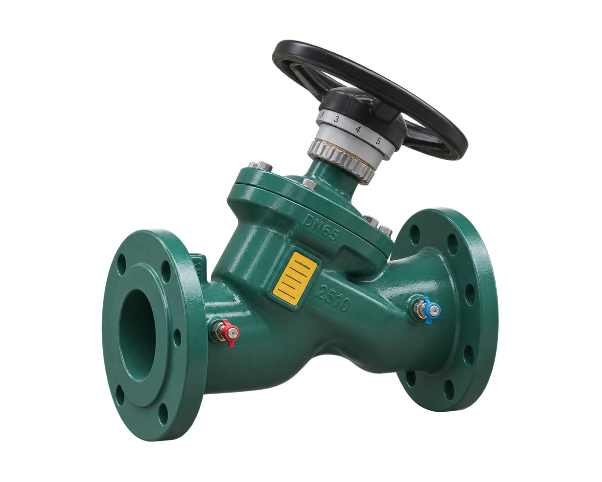 Variable Orifice Double Regulating Valve, Nordic Valves model 1210